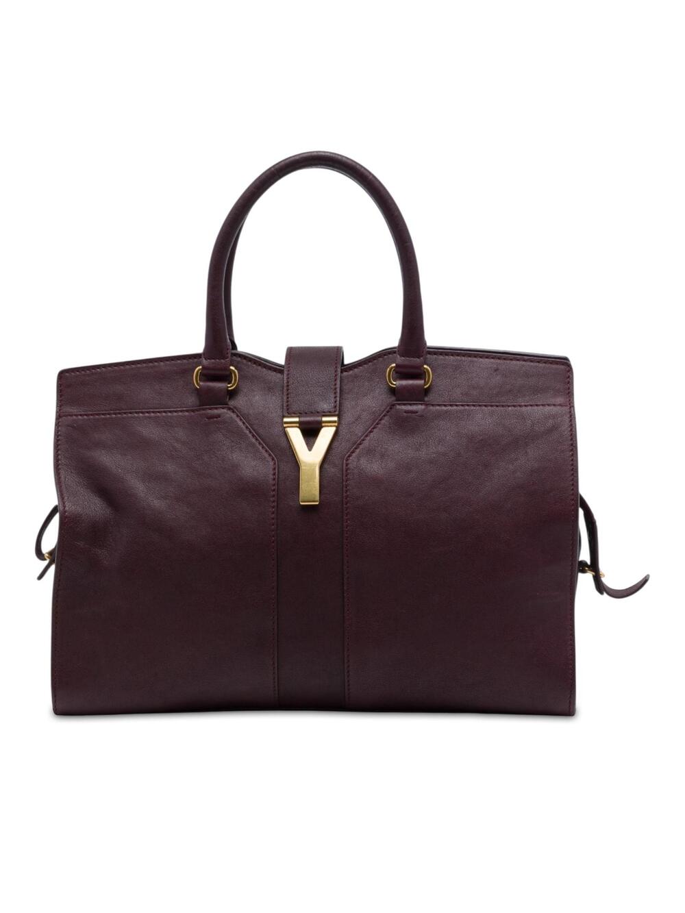 Saint Laurent Medium Leather Cabas Chyc #341410S59B